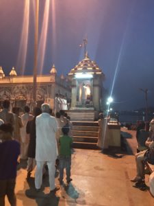 Evening Prayers to river Ganges © Jasmine White London