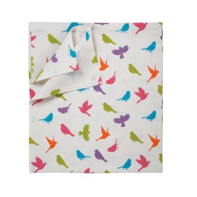 Cotton Table Cloth - Birds of Paradise