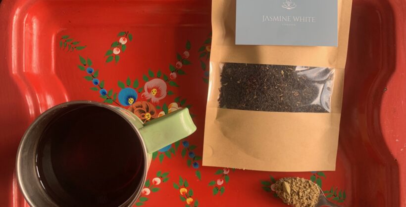 Jasmine White London Herbal Chai Tea Blend